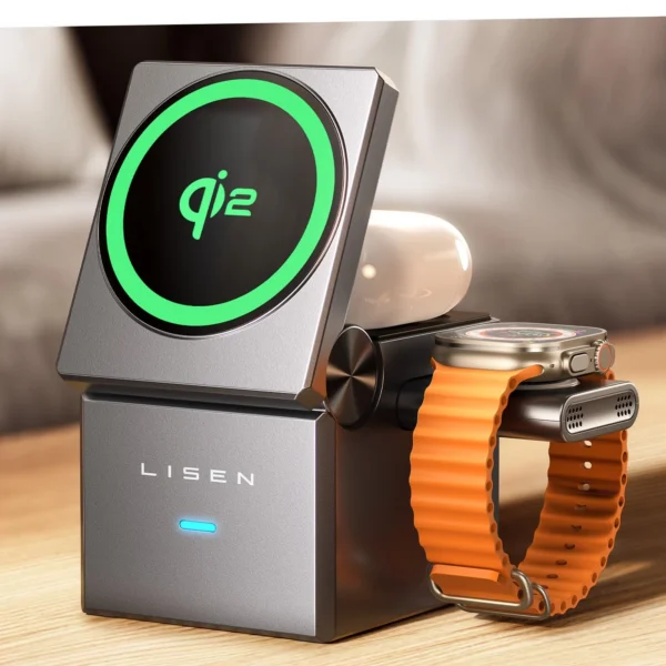 3in1 Magnetic Wireless Charging Stand