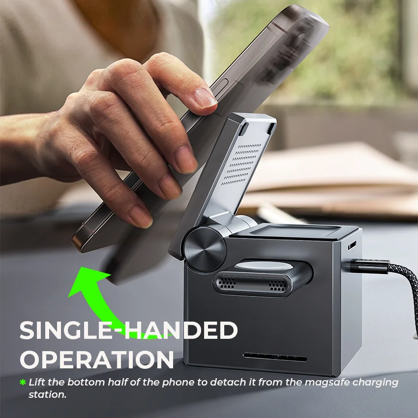 3in1 Magnetic Wireless Charging Stand - Image 6