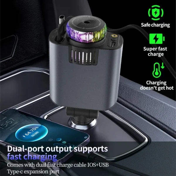 Premium Automatic 5-in-1 Air Freshener With Charger